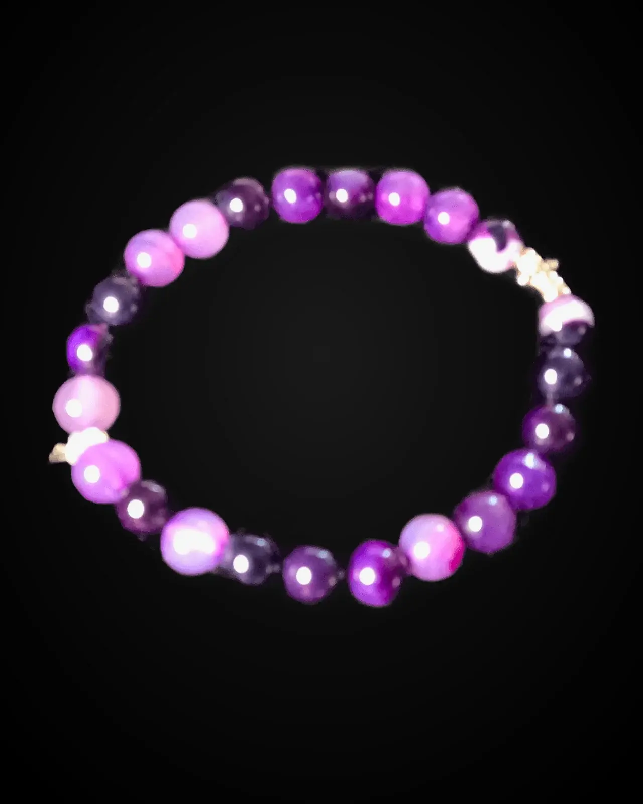 Violet Current — Deep to pale purple rounds